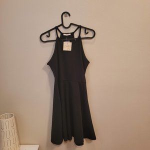 Olivia Rae Black Skater Dress Size S NWT